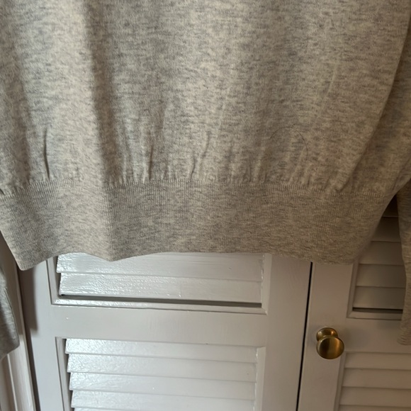 KITH Heather grey collard sweater - Picture 4 of 6